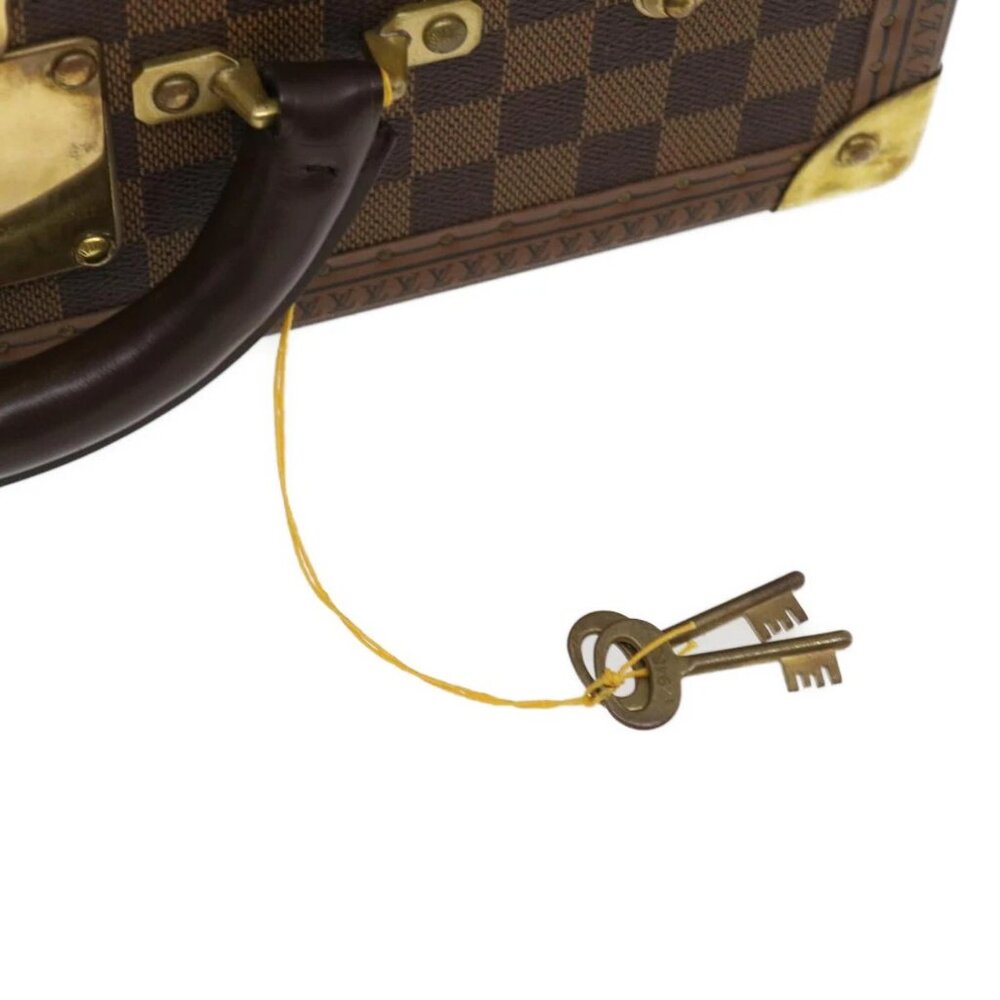 LOUIS VUITTON Damier Ebene Cotteville 40 Trunk LV Auth 29607SV - Picture 10 of 15